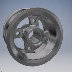 Go-Ped billet rims