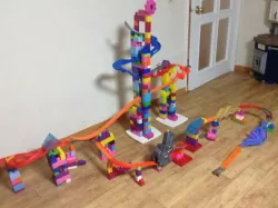 Hot Wheels Wall Tracks to Mega Blocks Compatible Adapter