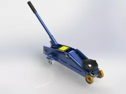Hydraulic floor jack