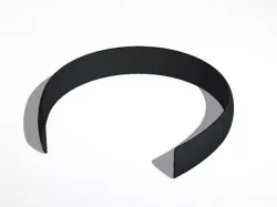 larger head band forbetter control of more and thicker hair
