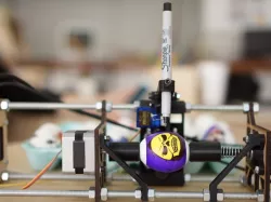 Laser Cut End Plates for Printable Eggbot