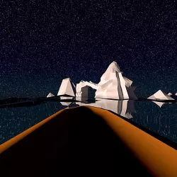 low Poly landscape