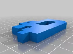 MakerFarm i3v Servo Holder (auto bed leveling)
