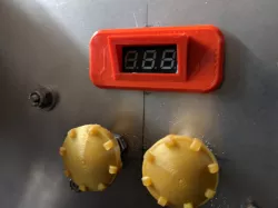 Mini Volt Meter housing with bezel for panel mounting