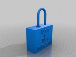 My Customized Bridge Love Lock