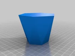 My Customized Polygon Morph Vase