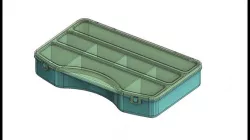 Plastic Part Modelling Washer Box
