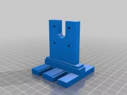 Prusa i3 Rework - Height Adjustable Micron 3DP Extruder Brackets