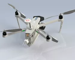 QuadCopter for 3D printer DJI