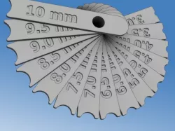 Radius gauge