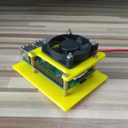 Raspberry Pi 3 Cooling case