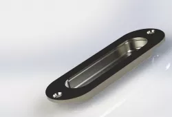 Recessed Flush Pull Door Handle