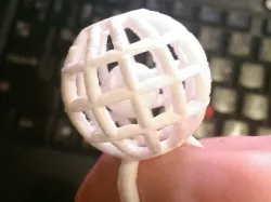 Ring with ball