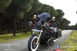 Royal Enfield concept motorbike