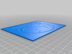 Secret Squirrel Lithopane