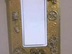 Steampunk Light Switch Cover Single No. 5