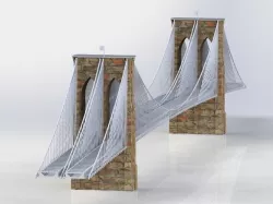 The Brooklyn Bridge - Large