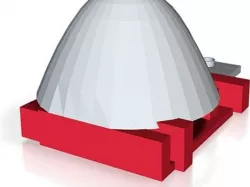 Theoretical design for a tea light candle heater Don't print thin walls everywhere on sculpteo and  to big to print for shapeways