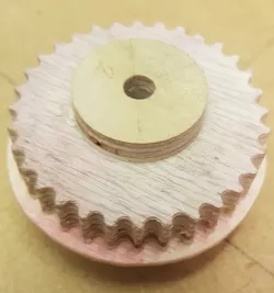 Toothed Pulley 32 Teeth