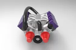 V6 engine