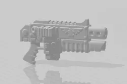 Arbalest pattern caseless combi-laser