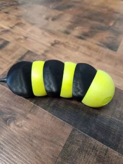 articulated bee toy customizable