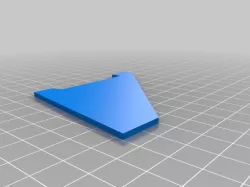 AtomRC Swordfish rear fin / skid / vertical stabiliser