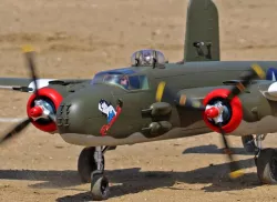 B-25 J Gunship RC Airplane FlightLine