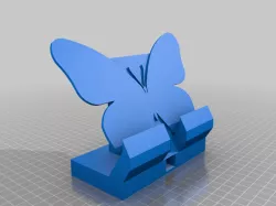 Cellphone Butterfly Stand - taller lip