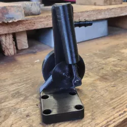 Compact Working Oscillating Steam Engine (fully printable)