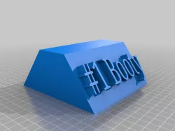 Customizable Booty Trophy