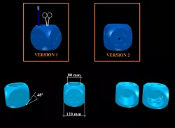 DICE-SHAPED VASE