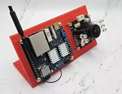 Electronic Stand (CadQuery)