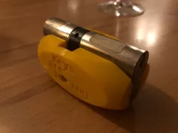 Ergonomic Lock Pick Holder / Handle for Euro-Cylinder
