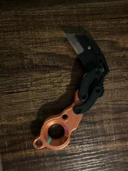 Fidget toy Karambit knife Utility Blade remix