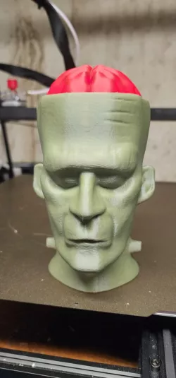 Frankenstein's Monster with Brain Lid