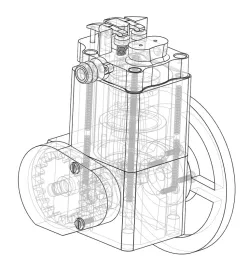 Gas engine