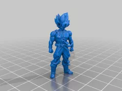 Goku SSJ Dragon Ball 3D printer