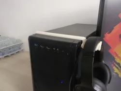  Headphones holder for PC case with band support