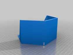 hexagon wall shelf