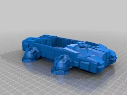 Hover Taxi for 35mm miniatures