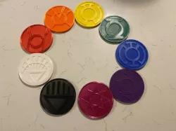 Lantern Corps Coasters