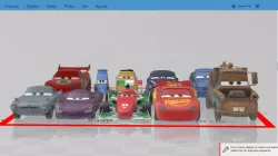 lot  cars 2 