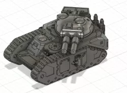 Lupercal Super Heavy Tank by Ironmaster