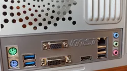 MSI H110M ECO - B150M ECO Backplate