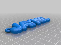 My Customized name keychain - JAYNIE