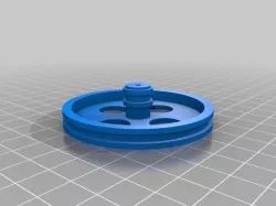 My Customized Pulley generator for small pulleys