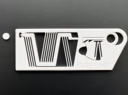 One-Piece Compliant Mechanism Disk Launcher