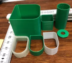 Parametric thin wall test object
