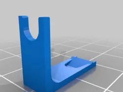 pistol stand for lanyard loop pistols